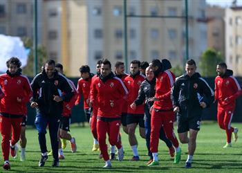 مران الأهلي كولر ي درب اللاعبين على ركلات الجزاء والسولية يبدأ التأهيل