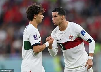 جواو فيليكس يتحدث عن رد فعل لاعبي البرتغال بشأن جلوس رونالدو بديل ا في كأس العالم