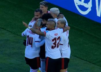 فيديو من ركلة جزاء فلامينجو ي سجل الهدف الأول أمام الأهلي