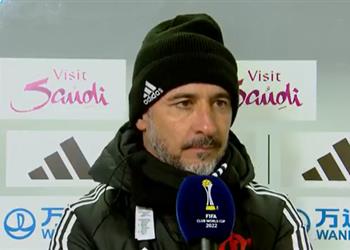 مدرب فلامينجو بعد الفوز على الأهلي بـ كأس العالم للأندية لسنا في حالة مثالية