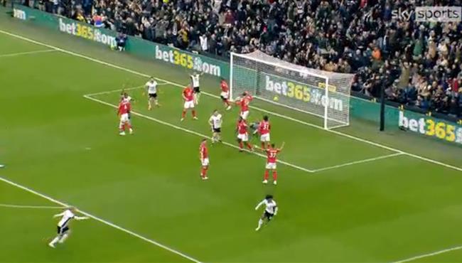 اهداف مباراة فولهام ونوتينجهام 2 0 الدوري الانجليزي