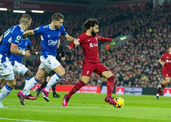 تعرف على تقييم محمد صلاح بعد فوز ليفربول أمام إيفرتون
