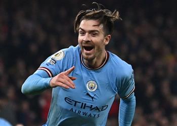 فيديو جريليش يسجل هدف مانشستر سيتي الثاني أمام آرسنال