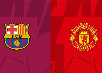 تعرف على معلق مباراة برشلونة ومانشستر يونايتد اليوم في الدوري الأوروبي