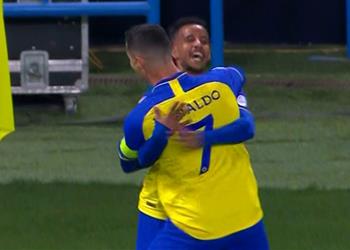 فيديو عبد الرحمن غريب يسجل هدف النصر الأول أمام التعاون