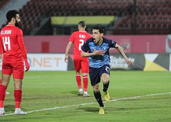 فيديو محمد حمدي يسجل هدف بيراميدز الأول أمام فيوتشر