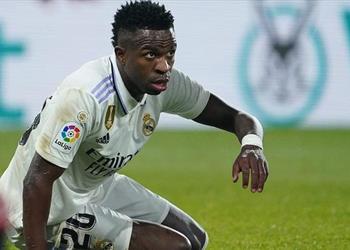 فينيسيوس يبعث برسالة تحد قبل مباراة ريال مدريد وليفربول