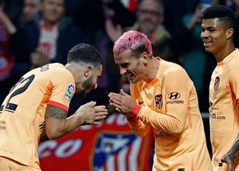 جريزمان يقود أتلتيكو مدريد للفوز على أتلتيك بلباو في الدوري الإسباني