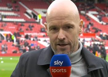 تين هاج مانشستر يونايتد لا يفكر في لقب الدوري الإنجليزي