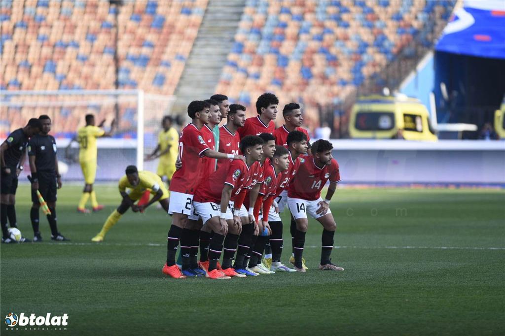 صور مباراة مصر وموزمبيق في كاس امم افريقيا للشباب