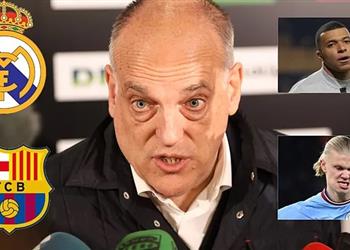 تيباس برشلونة ليس له أي فرصة في التعاقد مع مبابي وهالاند