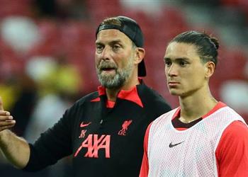 نونيز يوضح نصائح كلوب له لتحسين مستواه التهديفي طالبني بثانية إضافية