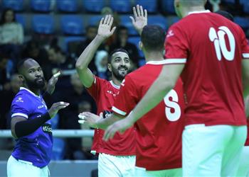 للمرة الثالثة الأهلي يفوز على الزمالك في دوري الطائرة