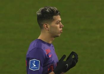 رغم تسجيله هدف ا استبدال إمام عاشور بين شوطي مباراة ميتلاند وفيبورج