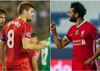 محمد صلاح يتخطى جيرارد ويدخل تاريخ ليفربول بعد هدفه أمام ريال مدريد