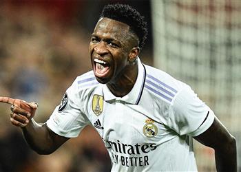 فينيسيوس رغم الخماسية ريال مدريد لم يحسم التأهل بعد أمام ليفربول