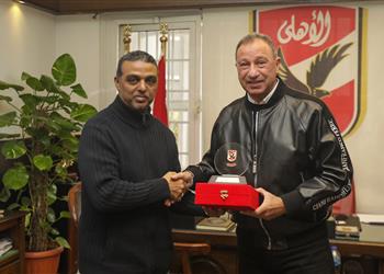 صور محمود الخطيب يستقبل وفد جمعية رعاية الرياضيين بمكة