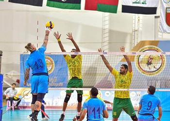 نتائج مباريات اليوم الثالث من البطولة العربية للكرة الطائرة