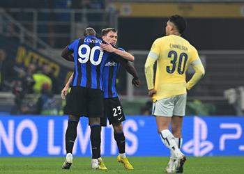 فيديو لوكاكو يقود إنتر لفوز صعب على بورتو في دوري أبطال أوروبا