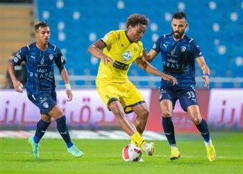 التعاون يخطف تعادل ا مثير ا من الفيحاء في الدوري السعودي