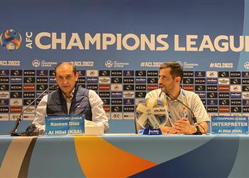 رامون دياز بعد الفوز على فولاد أهنئ لاعبي الهلال ومدرب الدحيل تدرب على يدي