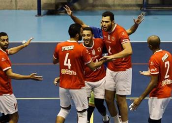 الأهلي يهزم السيب العماني في البطولة العربية لكرة الطائرة