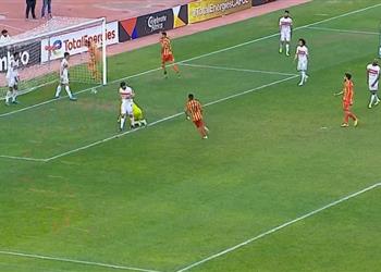 فيديو بن حمودة يسجل هدف الترجي الأول أمام الزمالك