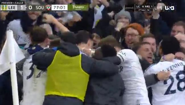 هدف فوز ليدز يونايتد علي ساوثهامبتون 1 0 الدوري الانجليزي