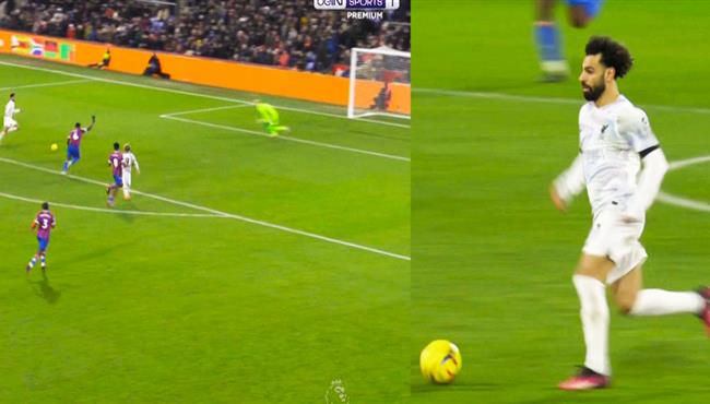 محمد صلاح يمرر ببراعه وجاكبو يهدر انفراد تام امام كريستال بالاس