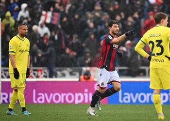 فيديو إنتر ميلان يسق ط أمام بولونيا بهدف في الدوري الإيطالي