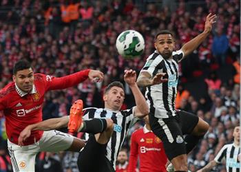 فيديو في 6 دقائق كاسيميرو وراشفورد يسجلان ثنائية لـ مانشستر يونايتد أمام نيوكاسل