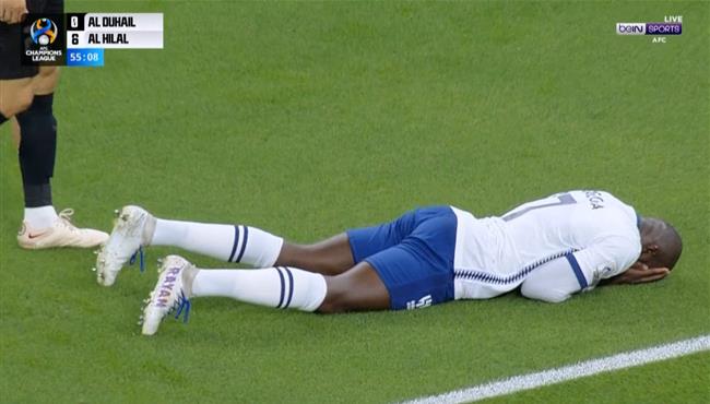 اصابة موسي ماريجا وخروجه في مباراة الهلال والدحيل