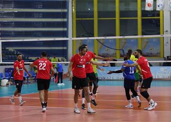 الأهلي يفوز على السويحلي الليبي ويتأهل إلى نصف نهائي البطولة العربية للكرة الطائرة