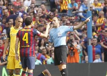 فابريجاس لو كانت تقنية الفيديو موجودة لما خسر برشلونة الدوري الإسباني في 2014