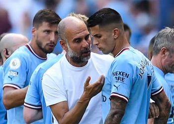 جوارديولا يوضح أسباب إعارة كانسيلو ويثير الشكوك حول مصيره مع مانشستر سيتي