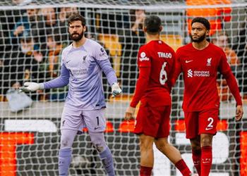 شيرر ينتقد 5 لاعبين في ليفربول بعد السقوط أمام ولفرهامبتون