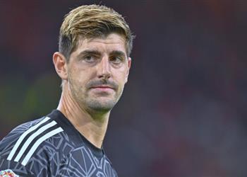 إصابة كورتوا قبل مباراة ريال مدريد وريال مايوركا في الدوري الإسباني