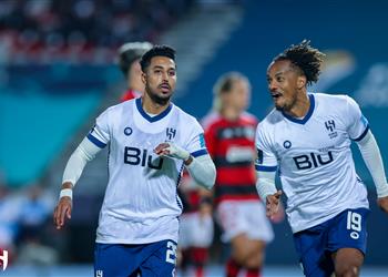 فيديو سالم الدوسري يسجل هدف الهلال الثاني أمام فلامينجو في كأس العالم للأندية