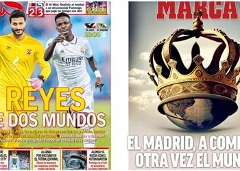 الصحافة الإسبانية عن مباراة الأهلي وريال مدريد لقاء ملوك العالم
