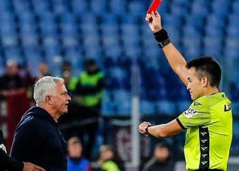 مورينيو بعد طرده لا أريد أن أشكك في نزاهة الحكم لأنه من يوفنتوس