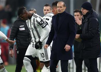 رد مقتضب من بوجبا على قرار أليجري التأديبي