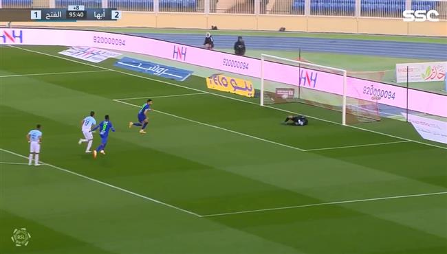 اهداف مباراة ابها والفتح 2 2 الدوري السعودي