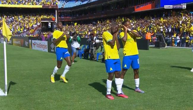 هدف صن داونز الثاني في مرمي الاهلي بدوري ابطال افريقيا