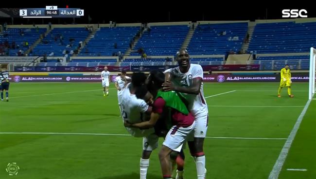 اهداف مباراة الرائد والعدالة 3 0 الدوري السعودي