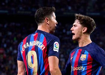 تشكيل برشلونة أمام أتلتيك بلباو في الدوري الإسباني عودة جافي وليفاندوفسكي