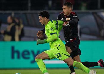 تقييم عمر مرموش في مباراة فولفسبورج ويونيون برلين