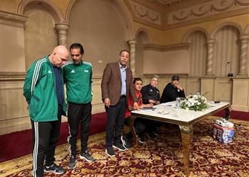 صور بيريرا في أول معسكرات الحكام أمامنا مهمة صعبة ونعمل كأسرة واحدة للتطوير