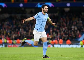 فيديو جوندوجان يسجل هدف مانشستر سيتي الرابع أمام لايبزيج