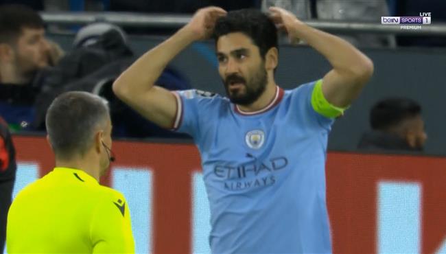 جوندوجان يهدر هدف محقق لمانشستر سيتي امام لايبزيج في دوري ابطال اوروبا