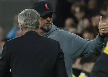 أنشيلوتي يكشف حديثه مع كلوب عن ركلة جزاء مانشستر سيتي جنون هذه ليست كرة قدم